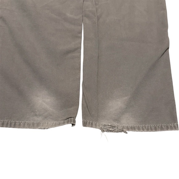 Carhartt Vintage Carpenter Pants Grey Loose Fit Size 34 - Picture 5 of 6
